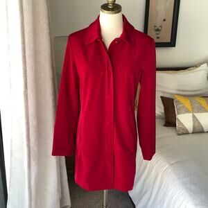 Merona: Red Raincoat Rain Jacket , Size Small